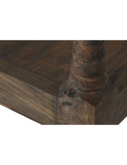 Bank Home ESPRIT Dunkelbraun Teakholz 190 x 70 x 75 cm