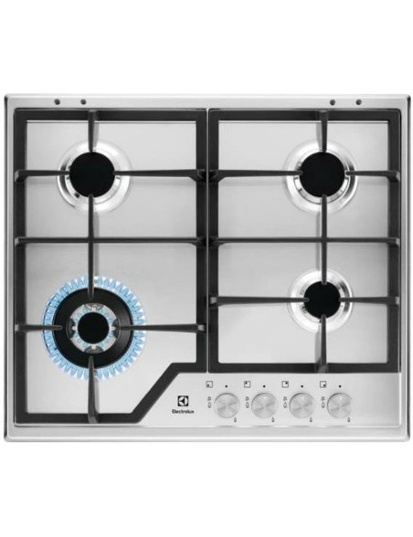 Plaque au gaz Electrolux KGS6436SX 59,5 cm 4000 W