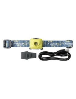LED Head Torch Varta H30R 300 lm IPX4 3 W Yellow