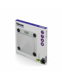 Balance Numérique de Salle de Bain Tristar WG-2421 Noir verre