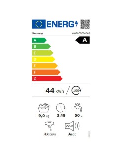 Máquina de lavar Samsung WW90CGC04DABEC 60 cm 1400 rpm 9 kg