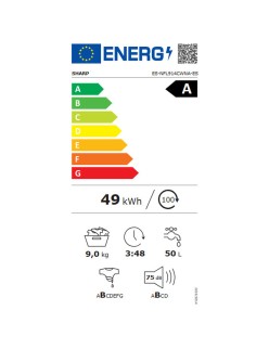 Lavatrice Sharp ESNFL914CWNA 9 kg