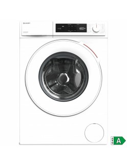 Máquina de lavar Sharp ESNFA812DWNA 1200 rpm 8 kg