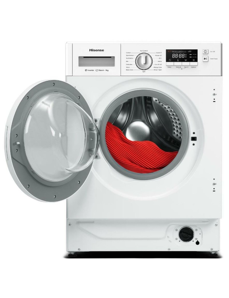 Washing machine Hisense WF3M841BWIES 59,5 cm 1400 rpm 8 kg