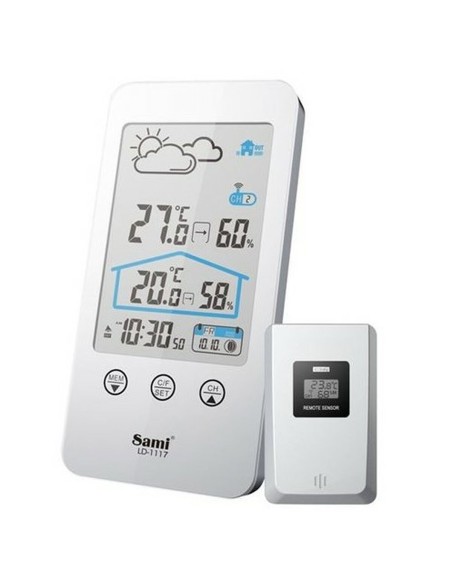 Multi-function Weather Station SAMI LD-1117 Silver