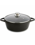 Caçarola com Tampa Valira 4141/25 Preto Ø 24 cm