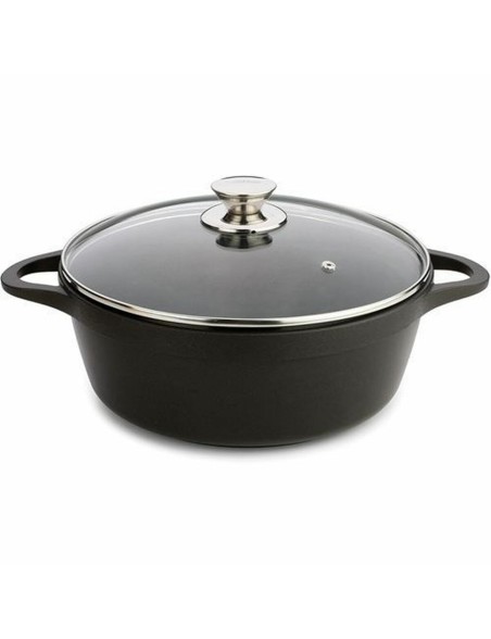 Caçarola com Tampa Valira 4141/25 Preto Ø 24 cm
