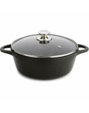 Caçarola com Tampa Valira 4141/25 Preto Ø 24 cm