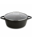 Caçarola com Tampa Valira 4141/25 Preto Ø 24 cm