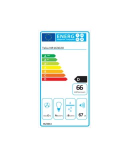 Hotte standard Teka NR163020 Intégrable 121 W 310 m3/h D Blanc