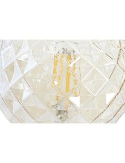 Lampadina LED DKD Home Decor Ambra 4 W E27 450 lm 12 x 12 x 16,5 cm