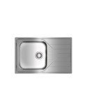 Fregadero de Un Seno Teka UNIVERSE 50TPX Acero