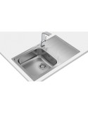 Fregadero de Un Seno Teka UNIVERSE 50TPX Acero