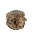 Mesita Auxiliar Home ESPRIT Natural 50 x 50 x 40 cm