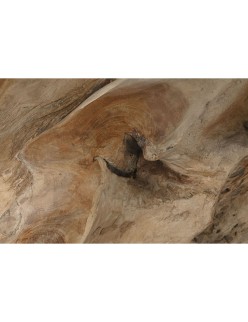 Mesa de Apoio Pequena Home ESPRIT Natural 50 x 50 x 40 cm