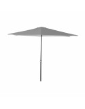 Parasol DKD Home Decor Cinzento Aço Plástico 270 x 270 x 250 cm