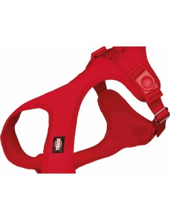 Arnés para Perro Trixie Comfort Sof Rojo S/M
