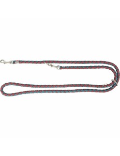 Guinzaglio regolabile per cane Trixie Azzurro Rosso S/M 2 m