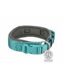 Collare per Cani Trixie Premium Grafite Azzurro Chiaro S/M 33-42 cm