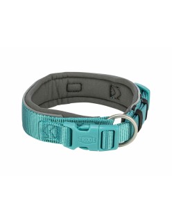 Collare per Cani Trixie Premium Grafite Azzurro Chiaro S/M 33-42 cm