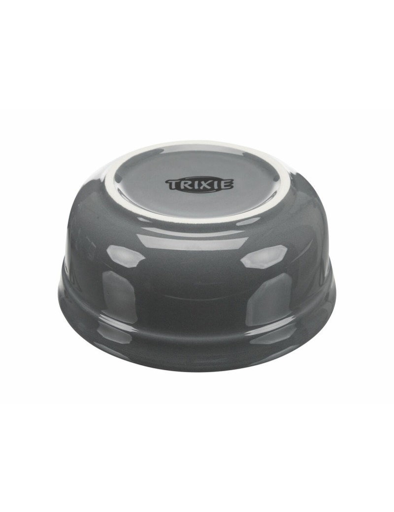 Dog Feeder Trixie Blue Grey Light grey Ceramic Ø 15 cm 2 x 600 ml (2 Units)