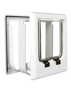 Cat Flap Trixie White Plastic 21,1 × 24,4 CM