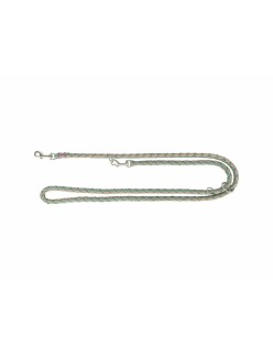 Trela ajustável para cão Trixie Verde Areia S/M 2 m