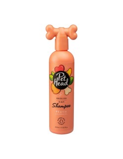 Champô e Condicionador 2 em 1 Pet Head Quick Fix Pêssego