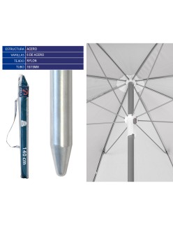Parasol Riscas Ø 140 cm