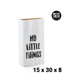 Busta di Carta Piccola Oh My Home (15 x 30 x 8 cm)