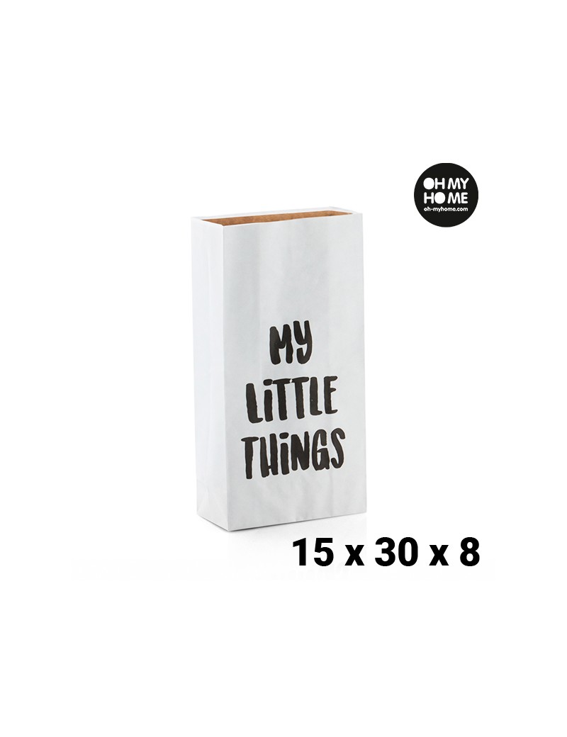 Busta di Carta Piccola Oh My Home (15 x 30 x 8 cm)
