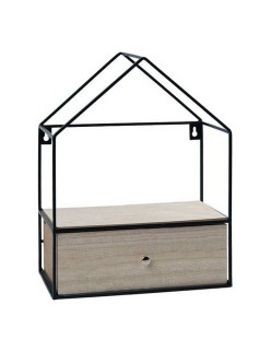 Schubladenschrank Braun Metall
