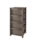 Cassettiera Tontarelli Plastica 4 casseti (38,5 x 39 x 82,5 cm)