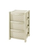 Cassettiera Tontarelli Arianna 3 cassetti Bianco 38 x 38 x 60 cm