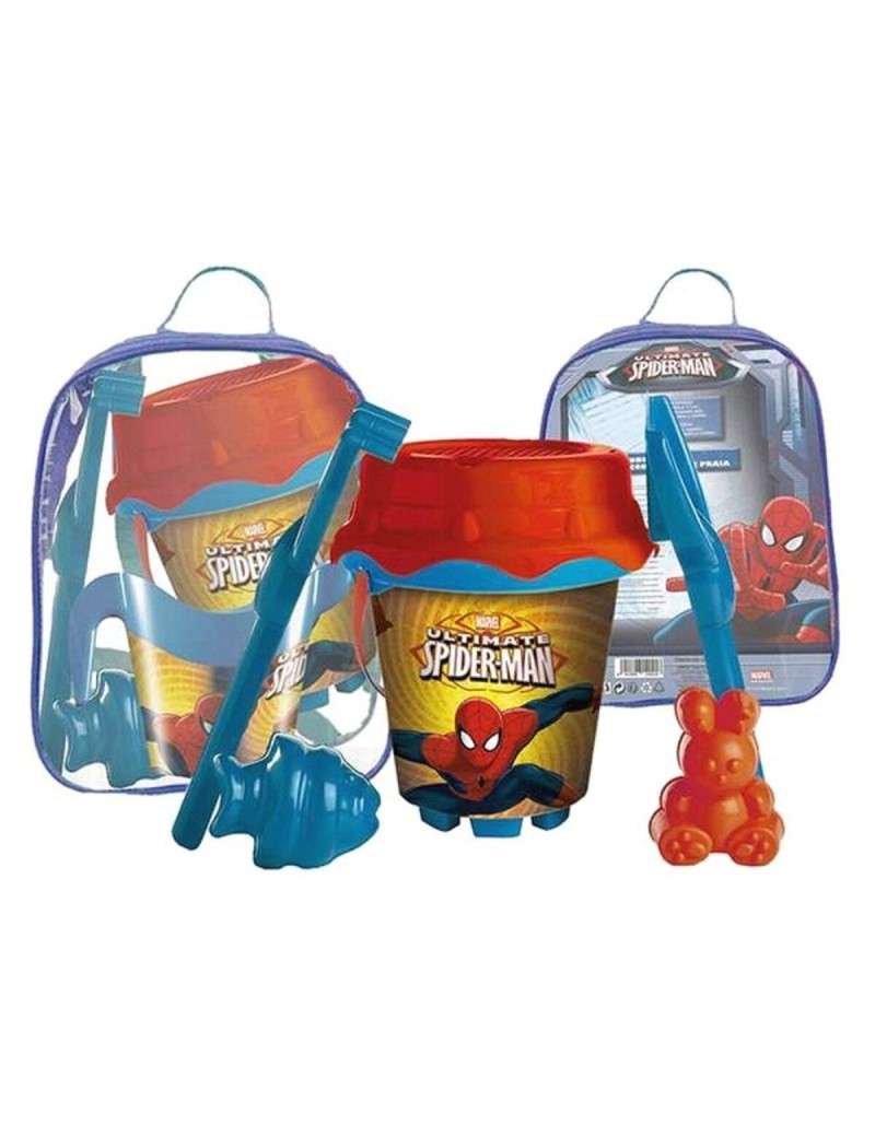 Set de jouets de plage Spiderman (7 pcs) Multicouleur