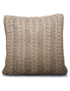 Cushion Wool (60 x 20 x 60 cm) Beige