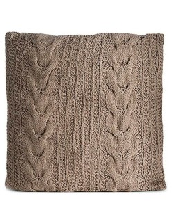 Cushion Wool (60 x 20 x 60 cm) Beige