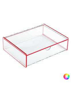 Scatola con Coperchio polipropilene 13 x 4,8 x 17,1 cm