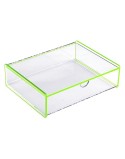 Caixa com Tampa Polipropileno 13 x 4,8 x 17,1 cm