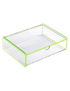 Caixa com Tampa Polipropileno 13 x 4,8 x 17,1 cm