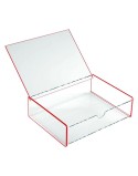 Scatola con Coperchio polipropilene 13 x 4,8 x 17,1 cm
