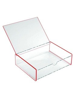 Scatola con Coperchio polipropilene 13 x 4,8 x 17,1 cm