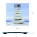 Balança digital para casa de banho TM Electron Zen Azul Slim (23 mm)