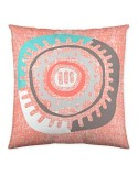 Fodera per cuscino Costura Yamine Coral (50 x 50 cm)
