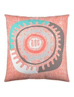 Fodera per cuscino Costura Yamine Coral (50 x 50 cm)