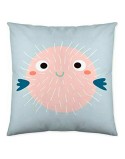 Fodera per cuscino Costura Ballon Fish (50 x 50 cm)
