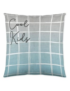 Capa de travesseiro Cool Kids Blue (50 x 50 cm)