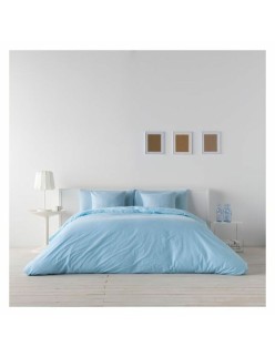 Capa nórdica Naturals Lino Azul Claro Azul