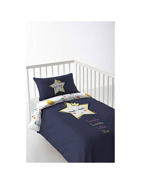 Housse de Couette Cool Kids Anastasia Berceau de 60 (100 x 120 cm) (100 x 120 + 20 cm)