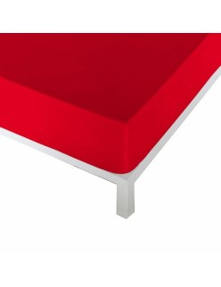Fitted bottom sheet Naturals Red